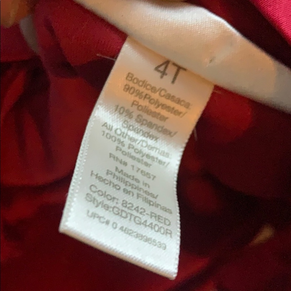 *SPECIAL OCCASION RUBY RED FORMAL DRESS - Picture 3 of 8